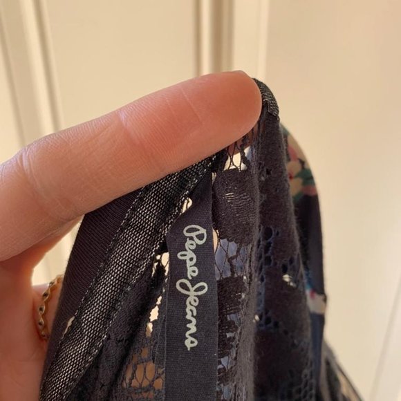 PEPE JEANS. Lace back dress - Picture 7 of 7